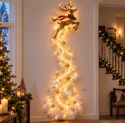 Leaping Reindeer